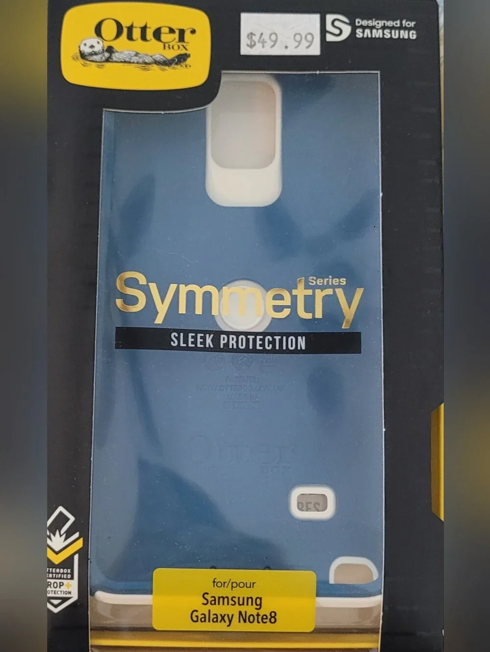OtterBox Symmetry Series Slim Case for Samsung Galaxy Note8 - Blue